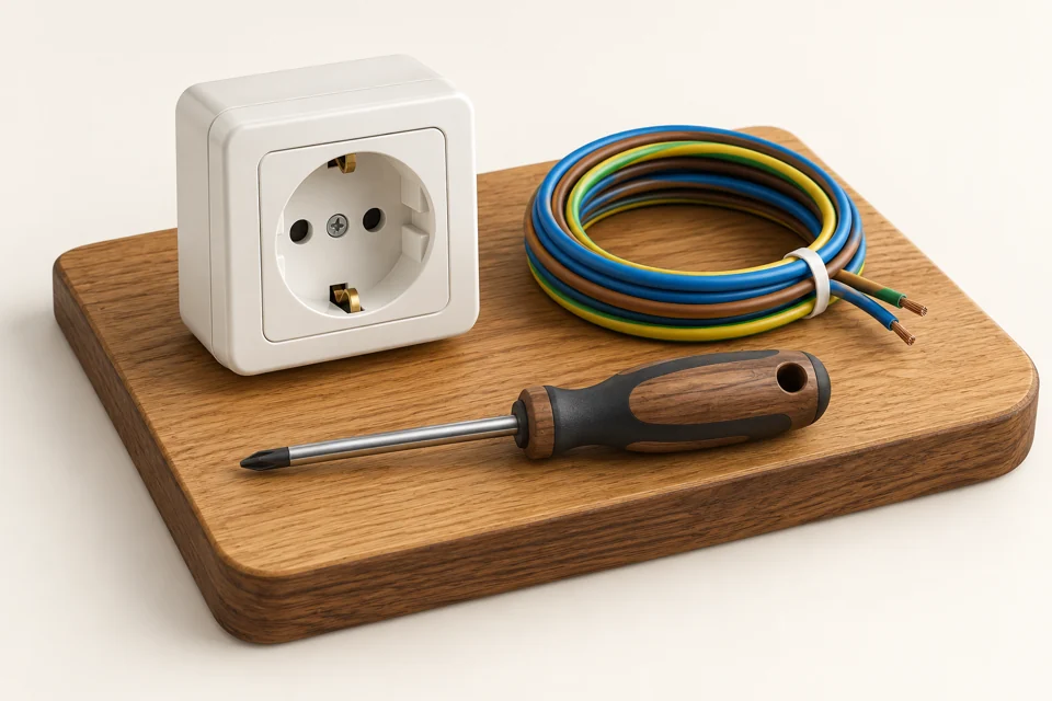 Illustration 3D · Électricité de base